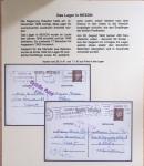 Les camps d'internement : 87 plis et documents dont
