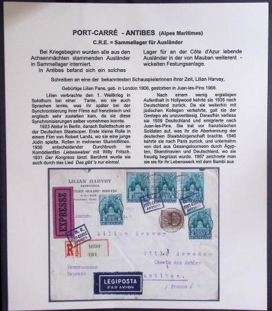 Les camps d'internement : 87 plis et documents dont