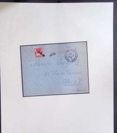 Les camps d'internement : 87 plis et documents dont