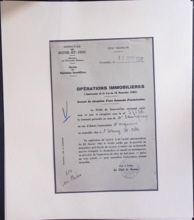Les camps d'internement : 87 plis et documents dont