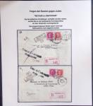 Les camps d'internement : 87 plis et documents dont