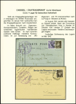 Les camps d'internement : 87 plis et documents dont
