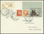 Poches de l'Atlantique : 42 plis dont 9 lettres AFF