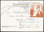 Rare ensemble de 18 entiers cartes postales de stalags