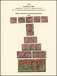 1872-1900, Sammlung Kolonien und Auslandspostämter