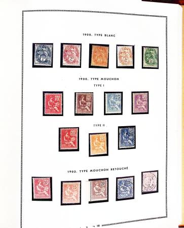 1849-2000, Collection de France en 2 albums MOC (1849-1965),