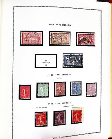 1849-2000, Collection de France en 2 albums MOC (1849-1965),