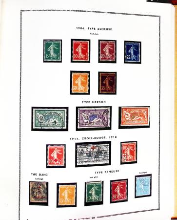 1849-2000, Collection de France en 2 albums MOC (1849-1965),