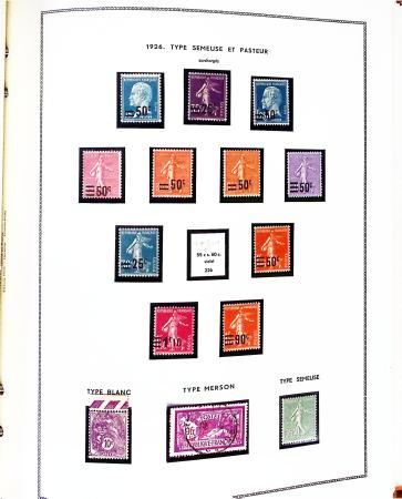 1849-2000, Collection de France en 2 albums MOC (1849-1965),