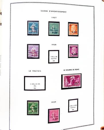 1849-2000, Collection de France en 2 albums MOC (1849-1965),