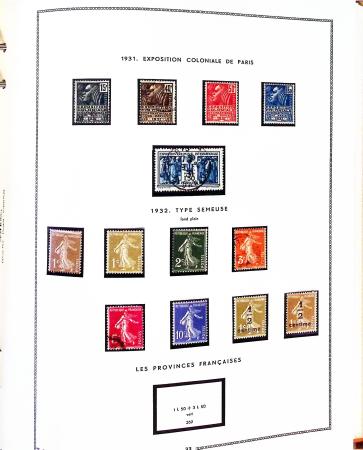 1849-2000, Collection de France en 2 albums MOC (1849-1965),
