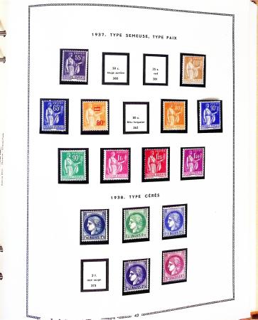 1849-2000, Collection de France en 2 albums MOC (1849-1965),