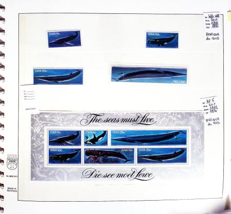 VIE MARINE, Collection très volumineuse en 38 albums