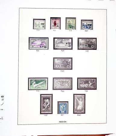 1950-2007, Collection en 8 albums Lindner, neuf à partir