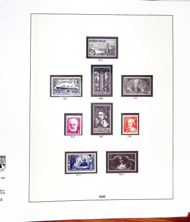 1950-2007, Collection en 8 albums Lindner, neuf à partir
