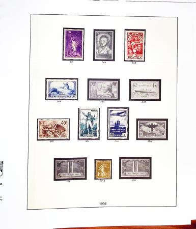 1950-2007, Collection en 8 albums Lindner, neuf à partir