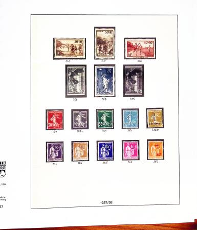 1950-2007, Collection en 8 albums Lindner, neuf à partir