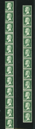 1900-2012, Lot varié avec Merson neufs, roulettes Semeuse