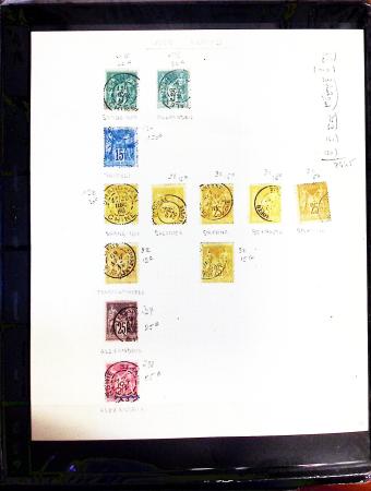 1850-1947, Sympathique ensemble avec partie SEMEUSE