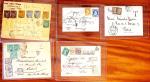 1855-1900, Sympathique lot de lettres classiques dont