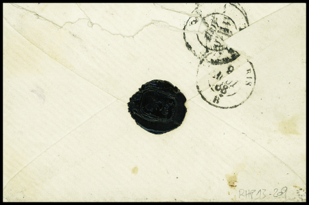 1855-1900, Sympathique lot de lettres classiques dont
