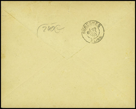 1855-1900, Sympathique lot de lettres classiques dont