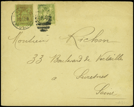 1855-1900, Sympathique lot de lettres classiques dont