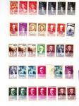 1900-2000, Collection en 6 classeurs, en neuf, certains