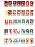 1900-2000, Collection en 6 classeurs, en neuf, certains