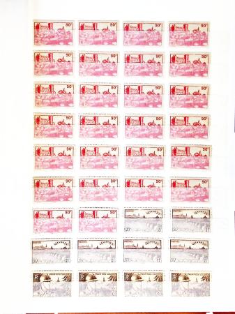 1900-2000, Collection en 6 classeurs, en neuf, certains