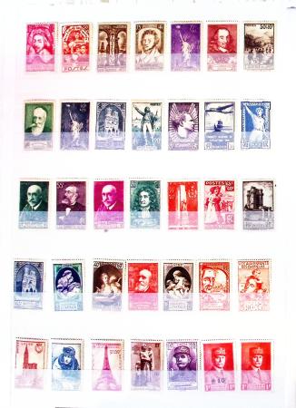 1900-2000, Collection en 6 classeurs, en neuf, certains