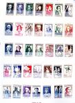 1900-2000, Collection en 6 classeurs, en neuf, certains