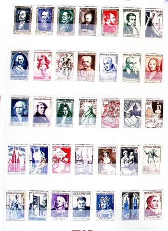 1900-2000, Collection en 6 classeurs, en neuf, certains