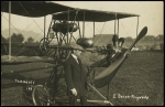 1910 Flugpost, Pilot Taddeoli, Schaufliegen Bern, sehr