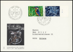1966 Eisvogel mit Abart "ohne weisse Kehle" zusammen