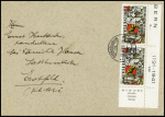 1942 750 Jahre Stadt Bern, 10C Farbe ORANGE/Schwarz