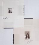 N°355 et 357 à 361 (série courante de 1955) en épreuve