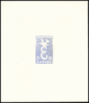 N°1173/74 BF non dentelé en noir, gommé, des timbres