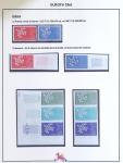 N°1309/10 Joli lot sur les timbres de 25 et 50ct d'Europa