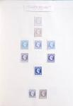 1849-1863, Collection de 70 ESSAIS sur pages d'albums
