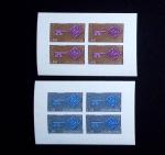 ANDORRE n°188/89 Europa 1968, Lot avec la paire en