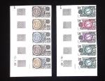 N°2207/08 Europa France 1982, essais en bande de 5