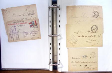 1914 - 1918, collection de 434 plis militaires en