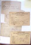 1914 - 1918, collection de 434 plis militaires en