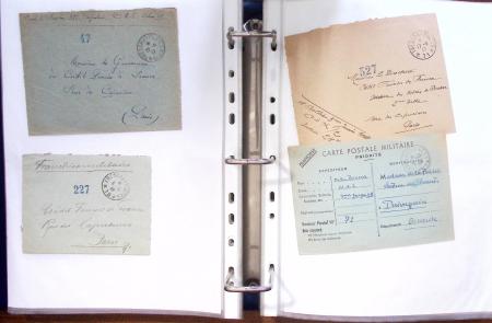 1914 - 1918, collection de 434 plis militaires en