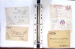 1914 - 1918, collection de 434 plis militaires en
