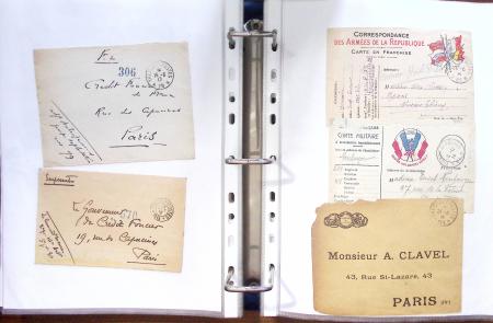 1914 - 1918, collection de 434 plis militaires en