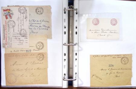 1914 - 1918, collection de 434 plis militaires en