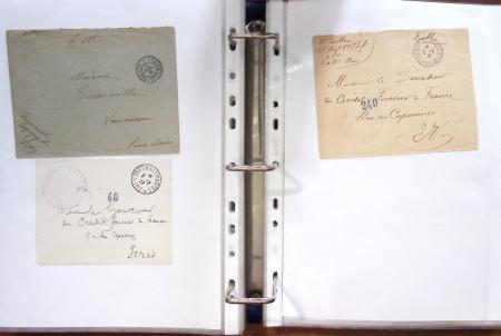 1914 - 1918, collection de 434 plis militaires en