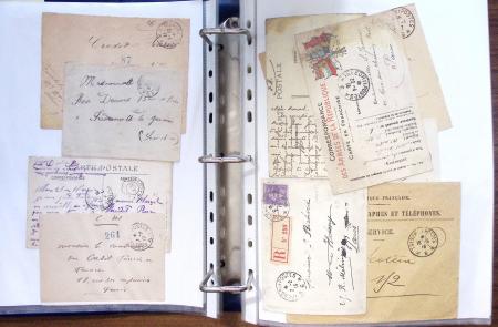 1914 - 1918, collection de 434 plis militaires en